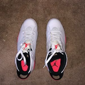 Air Jordan 6 White/Infrared